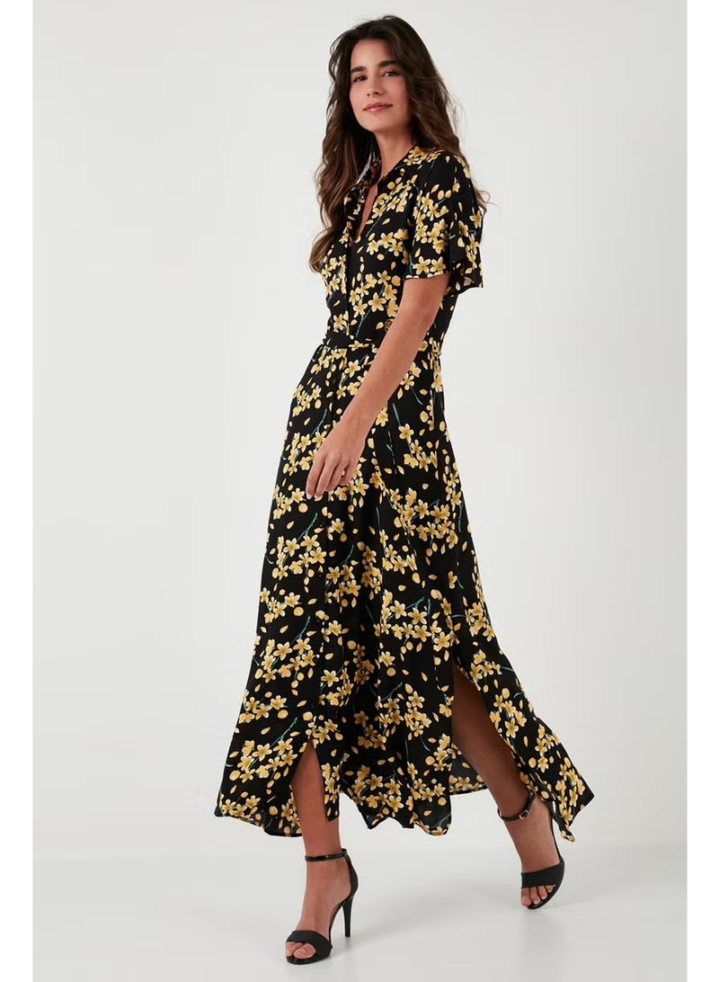 Lela Floral Print Midi Dress - Image 3